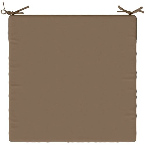  Jastučić za sjedalo od 1 dijela SOEST 100% poliester Sivosmeđa - Taupe (melange) 60 x 60 x 5 cm 1 Slike