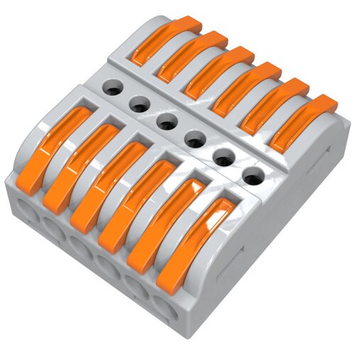 INF 6 In 6 Out Quick Wiring Cable Kompakten električni priključek, (21554166) Cene