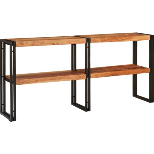  Konzolni stol 160x33x75 cm Čvrsto grubo bagremovo drvo Slike