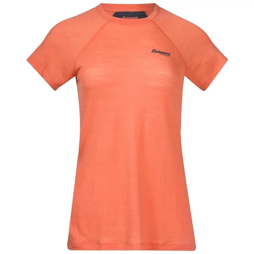 Bergans Women's T-shirt Floyen Wool Tee Orange
