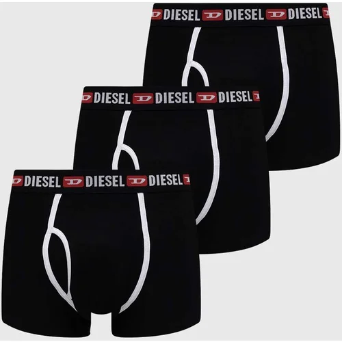 Diesel Boksarice UMBX-MIRKOTHREEPACK 3-pack moške, črna barva, A15375.0WIAL