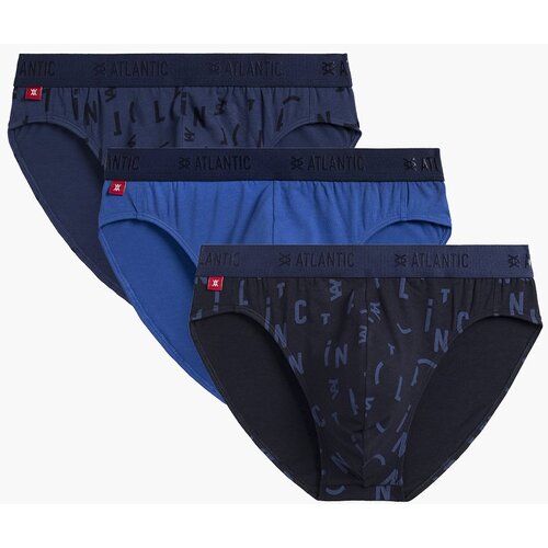 Atlantic Men&amp;#039;s sports briefs 3Pack - blue Slike