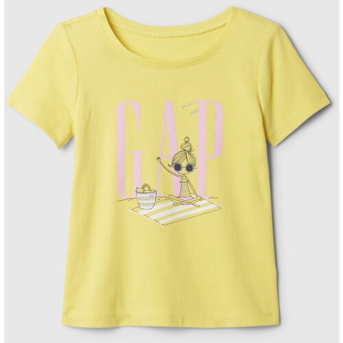 GAP Kids ́s T-shirt with logo - Girls Cene