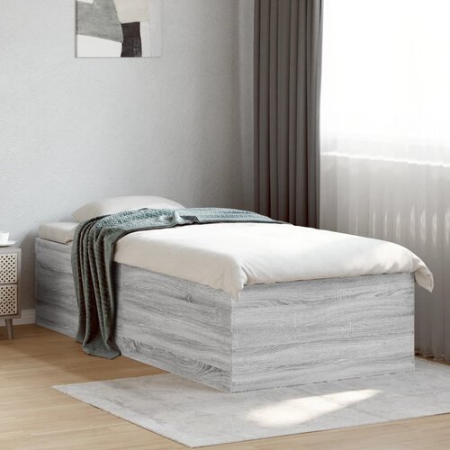 Furnova Posteljni okvir siva sonoma 90x190 cm inženirski les, (21933865) Slike