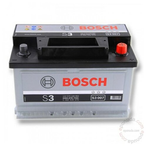 Bosch S3 007 70Ah 640A akumulator Slike