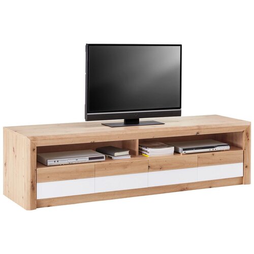 Zandiara tv-element kashmir new, barva hrasta, bela Slike