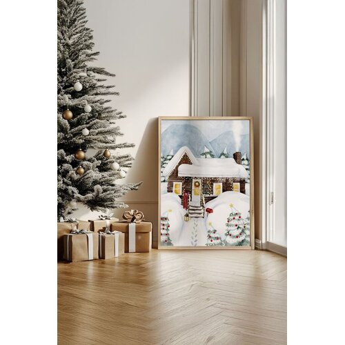 Wallity Uokvirena slika Nwyearsngmdl66, 33x48 cm Cene