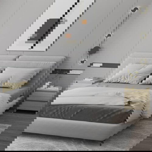 VidaXL noćni ormarići 2 kom boja hrasta sonome 45x34,5x44,5 cm iverica Slike