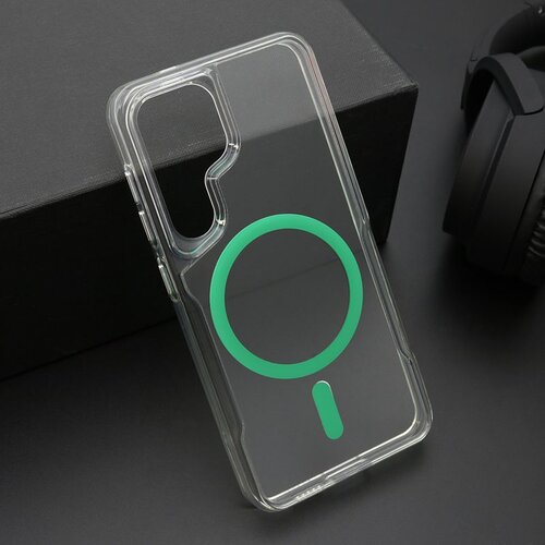 Maska AURA MagSafe za Samsung S921B Galaxy S24 5G/ zelena Slike