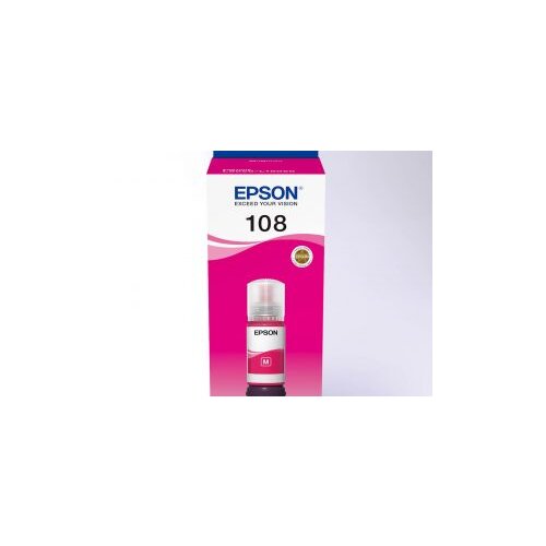 Tinta Epson 108 EcoTank Magenta Slike