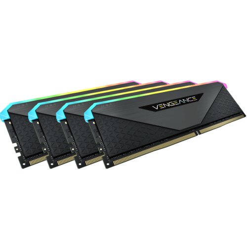 Corsair Vengeance&amp;reg; rgb rt kit 32 gb (4 x 8 gb) DDR4 3200 mhz C16 pomnilnik za računalnik, (20528022) Slike