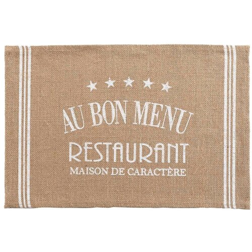 Douceur d int&amp;eacute;rieur Pogrinjek iz jute 30x45 cm Diner &amp;ndash; Slike