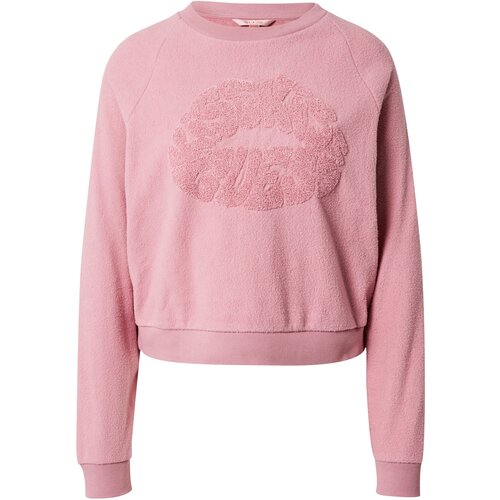 Guess Sweater majica &amp;#039;KISS KISS&amp;#039; ros&amp;eacute; Slike