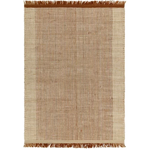 Asiatic Carpets Rjava ročno tkana volnena preproga 200x290 cm Avalon –