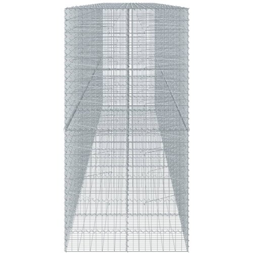  Gabionska ko&amp;scaron;ara s poklopcem 800x100x200 cm pocinčano željezo Slike