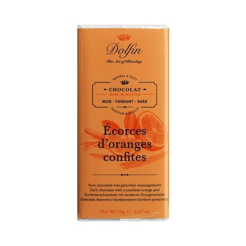 Dolfin Temna čokolada - Kandirane pomaranče Slike