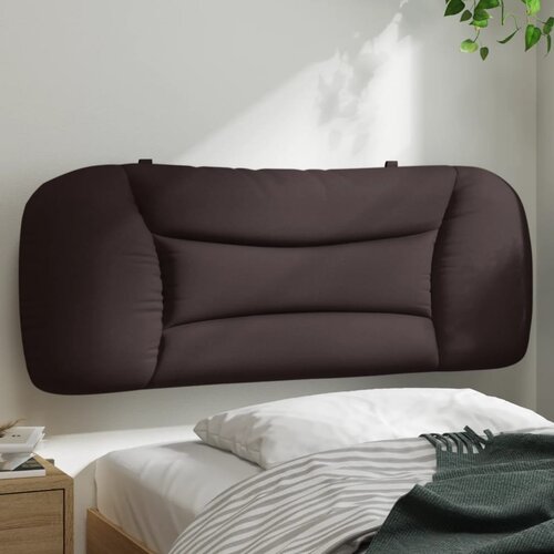 vidaXL Vzglavna stranica temno rjava 100 cm blago Cene