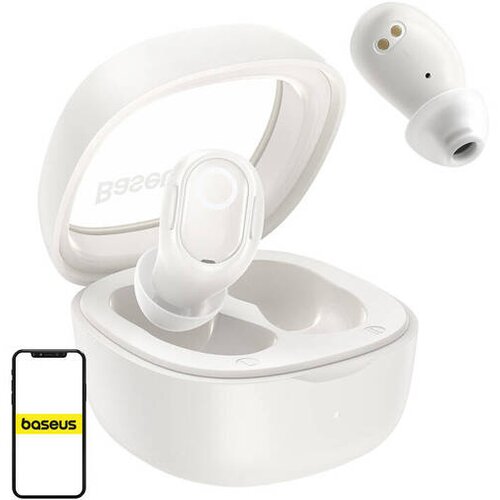 Baseus brezžične slušalke bowie WM02 tws, bluetooth 5.0 (bela) Cene
