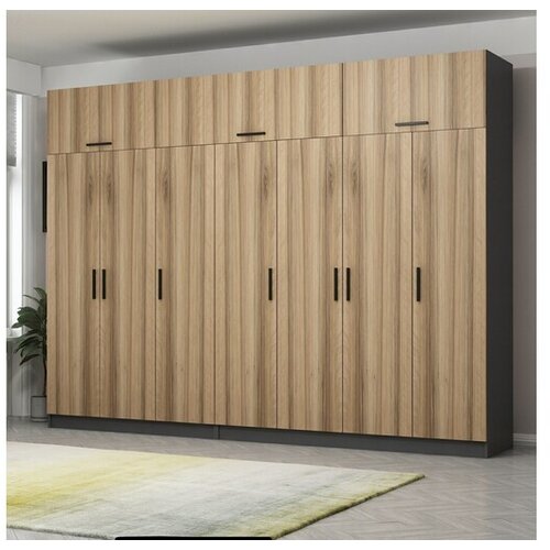 Hanah home Ormar Kale-5269, 315x255x52 cm, Antracit Cijene