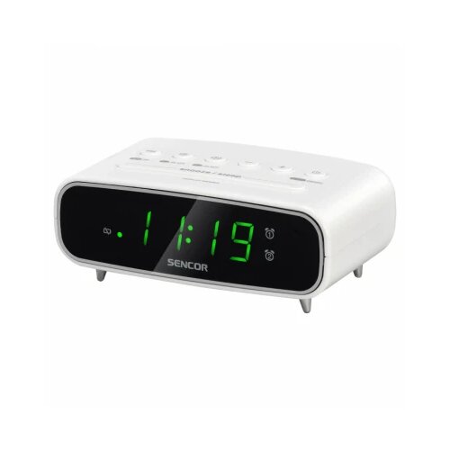 Sencor Fm radio sa digitalnim prikazom vremena SRC 2600 W beli Cene