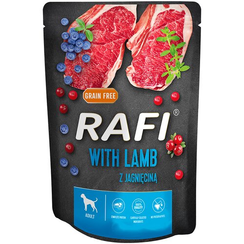 Rafi Dog 10 x 300 g - Janjetina Slike