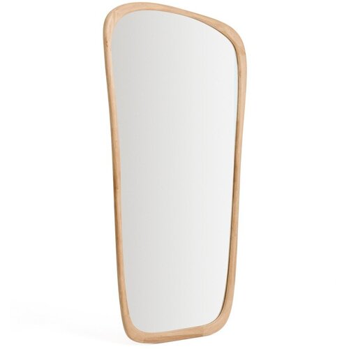Kave Home Stensko ogledalo z lesenim okvirjem 94,5x192 cm Alura &ndash; Cene