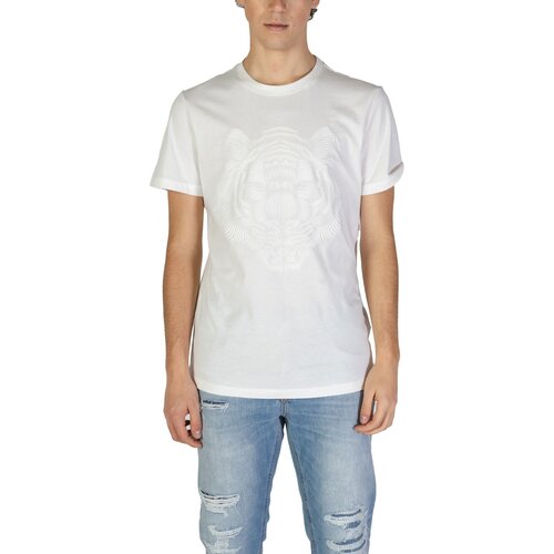 Antony Morato Polo majice dolgi rokavi REGULAR FIT MMKS02463-FA100240 Bela Cene