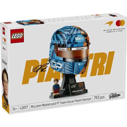 Lego LEGO&amp;reg; Editions - McLaren Mastercard F1&amp;reg; Team, čelada Oscar Piastri (43017) Slike