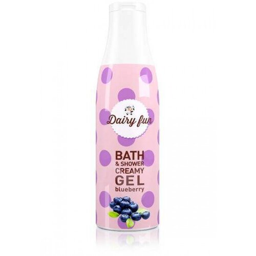 Delia DAIRY FUN Gel za kupanje i tu&amp;scaron;iranje - Borovnica 400ml Slike