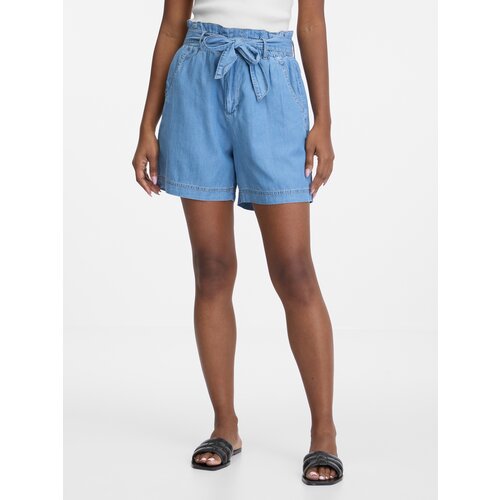 Orsay Blue Women&amp;#039;s Denim Shorts - Women&amp;#039;s Slike