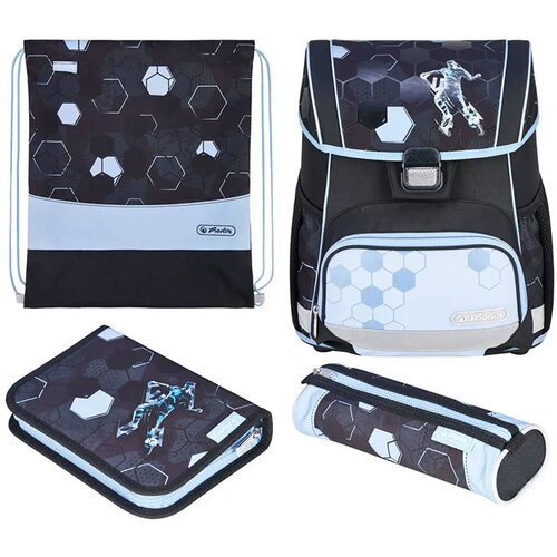 Herlitz Prvo&amp;scaron;olski set Loop Plus Cyber Soccer (4-delni) Slike