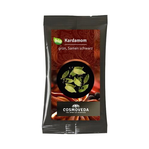 Cosmoveda BIO zeleni kardamom, črna semena - 10 g Slike
