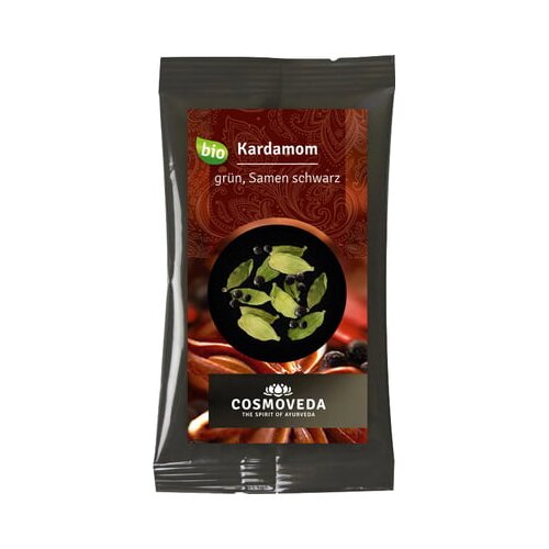 Cosmoveda Zeleni kardamom, crne sjemenke, bio - 10 g Cijene