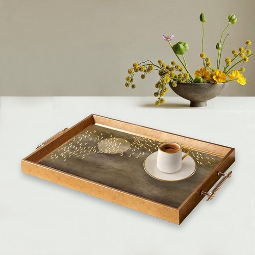 Aberto Design Poslužavnik TPEA9818 50 x 29 x 3.5 cm, Šareni Cene