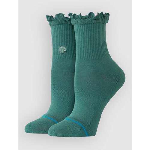 Stance Ruffle Icon Quarter Nogavice teal Cene