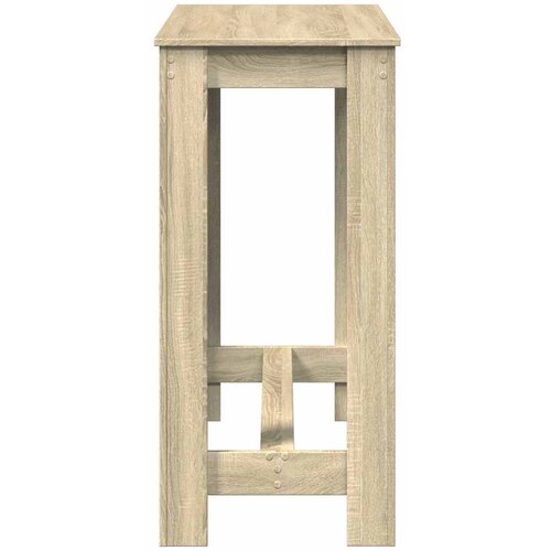  Barski stol boja hrasta 102 x 50 x 103,5 cm konstruirano drvo Slike