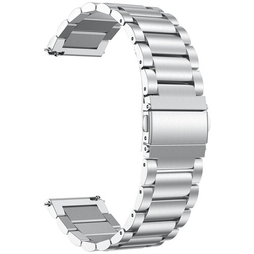 INF Pašček za uro iz nerjavečega jekla - udobno in varno prileganje Silver 24 mm, (22076836) Cene