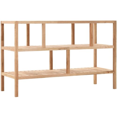 vidaXL Kopalniška polica iz trdne orehovine 100x40x65 cm Cene