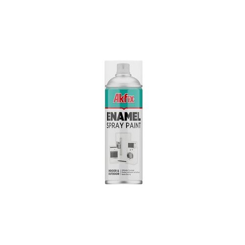 Akfix boja za emajlirane povr&scaron;ine u spreju 400 ml bela Cene
