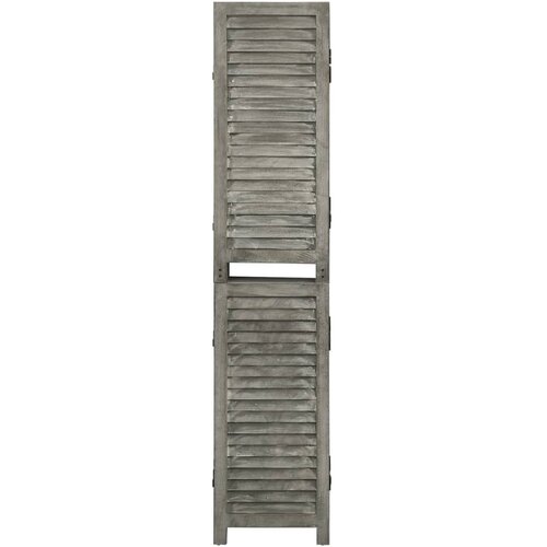Maison Chic Paravan - Sobne pregrade 6-delni siv 214x166 cm trden les, (22111702) Cene