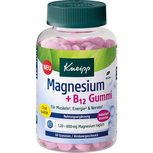  Magnezijev + B12 žvečljivi gumiji - 60 gum. bomb. Cene