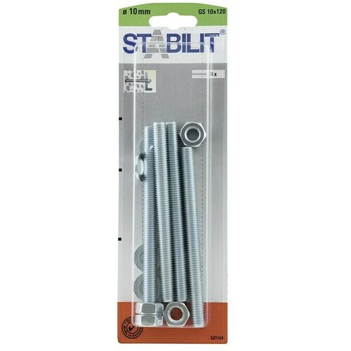 STABILIT Set navojnih palic GS 10x120 (Dolžina: 120 mm, Navoj: M 10) Cene