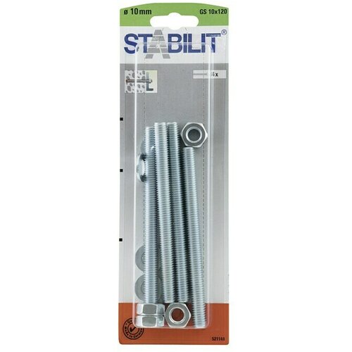 STABILIT Set navojnih šipki GS 10x120 (Duljina: 120 mm, Navoj: M 10) Cijene