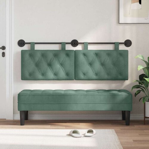  Držeće uzglavlje Zidne Morska zelena 130 x 55 x 7 cm Bar&amp;scaron;un - zelena boja mora 120 cm bez LED Slike