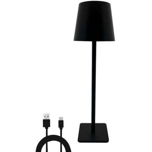  LED prigu&amp;scaron;iva dodirna stona lampa LED/5W/5V USB 1200 mAh crna Slike