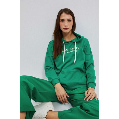 Marisse Women&amp;#039;s Sweatshirt L-Bl-4006 Green Slike