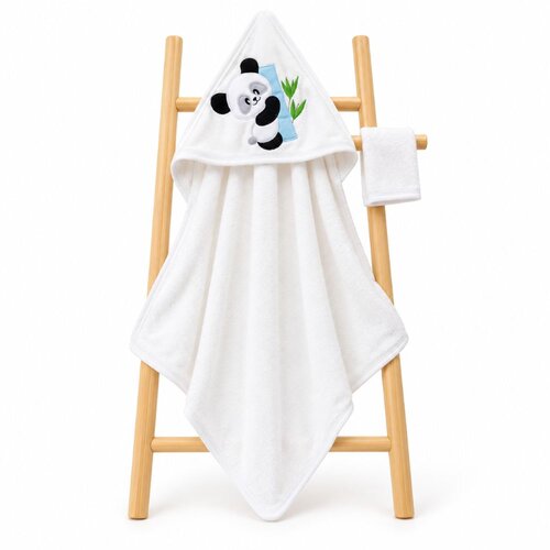 BABYLINE Ručnik pamuk Panda 90x85 cm, plavi Cijene