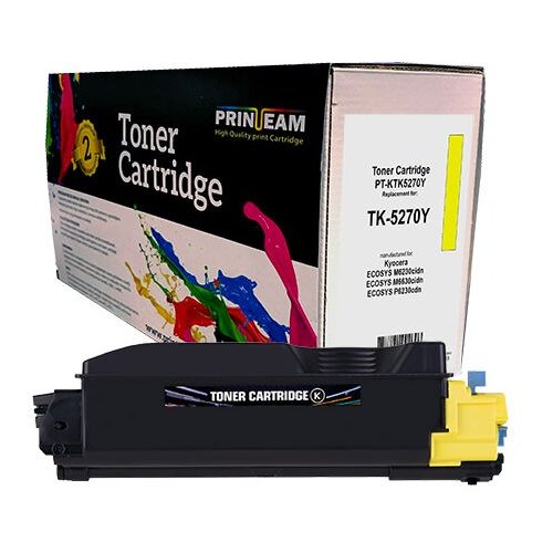  Toner Print-Team Kyocera TK-5270 Yellow Cene