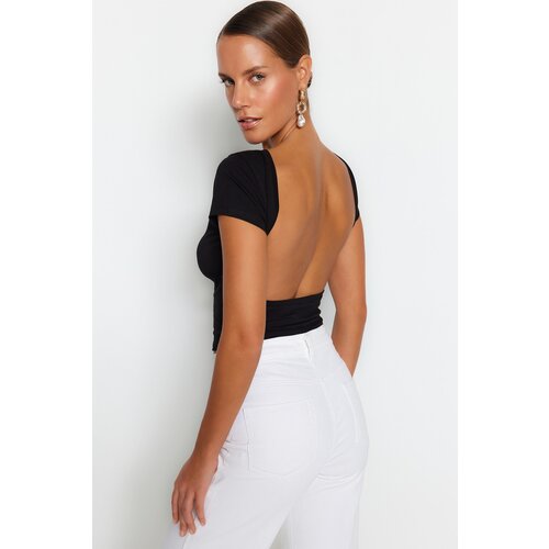 Trendyol Blouse - Black - Slim fit Slike