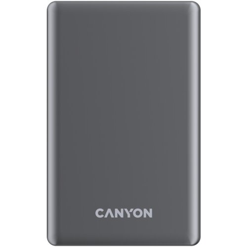 Canyon power bank OnPower 510 slim Magnetic 10000 mAh PD20W Dark Grey Cene